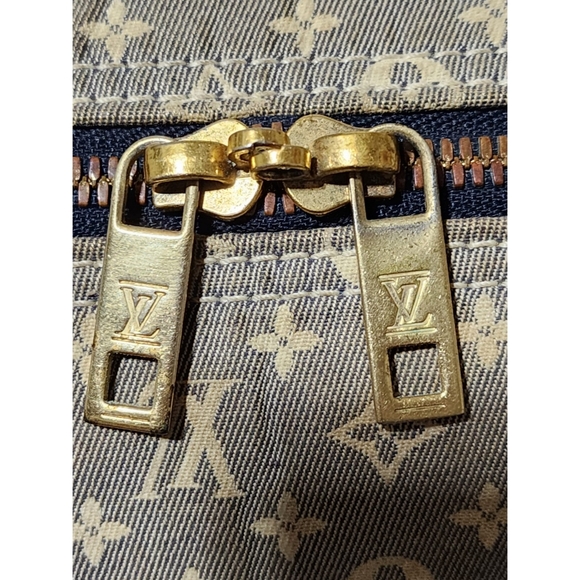 LOUIS VUITTON Encre Idylle Monogram Speedy 30 Bandouliere Satchel Bag Black/Grey - Picture 10 of 16